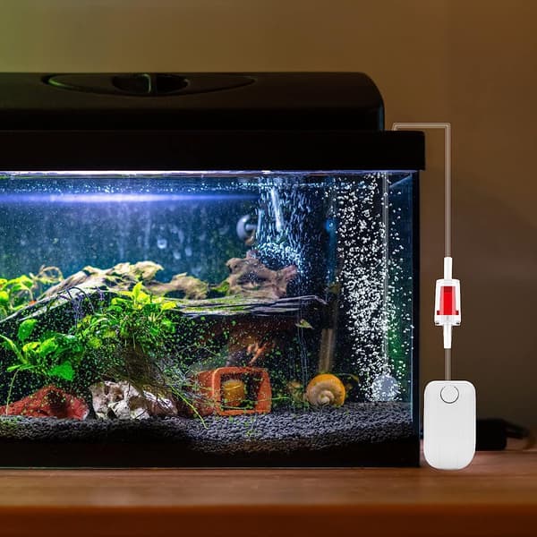 10-pack Aquarium Luftpumpens Backventiler, Plast Backventiler för Standard 3/16 Luftslangar