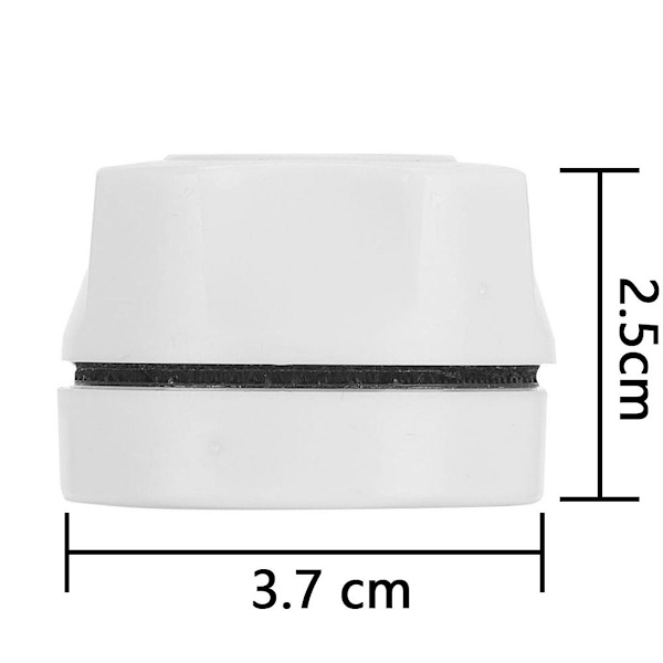 Akvarieglas magnetisk rengöringsborste akvarium vit KLB