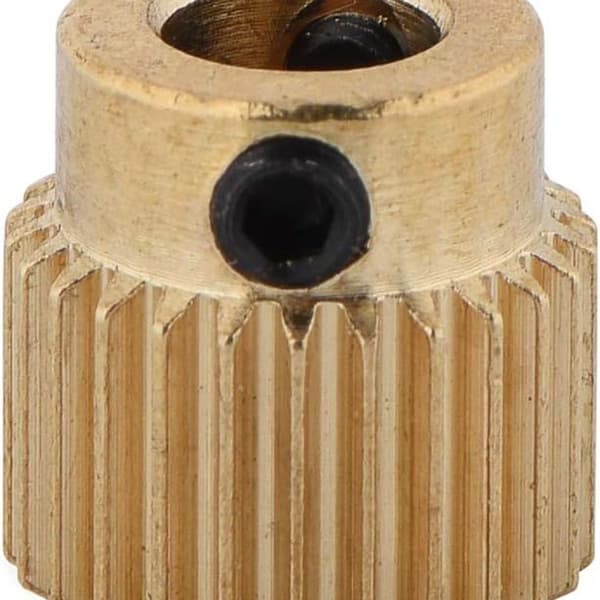 Slitstark mässingssträngsprutningsväxel - 26 tänder - set om 10 - CR-10, Ender 3