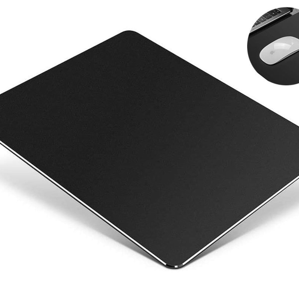 Metal mouse pad, gaming mouse pad, aluminum mouse pad, mouse black