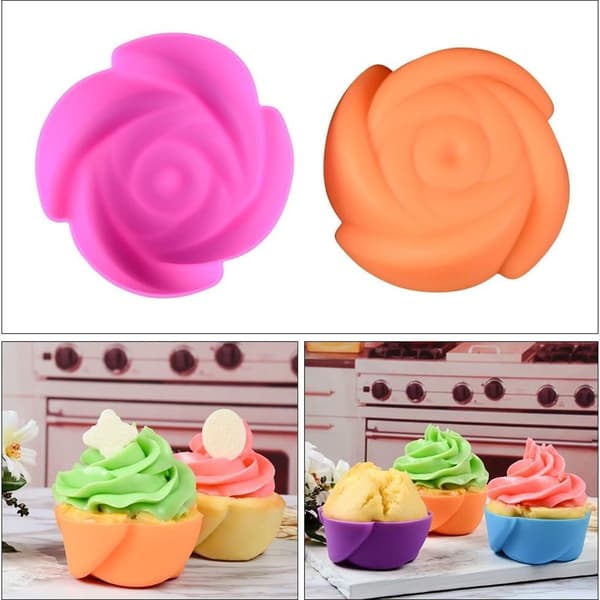 Premium silikon bakeform/muffinsform for muffins, cupcakes, kaker, pudding, KLB
