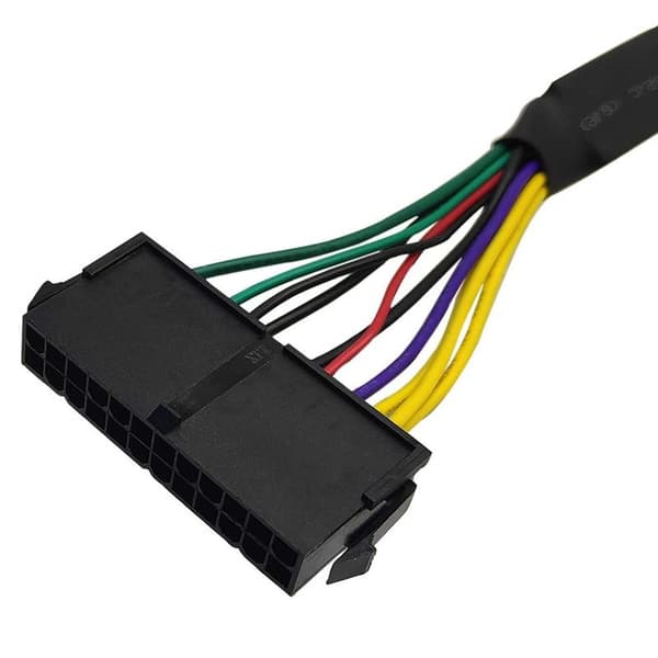 24-pin til 6-pin strømforsyningskabel, hovedkort serveradapterkabel,