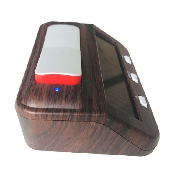 HQT101w Plast Sjakk Klokke Go Sjakk Timer (Trefiber)