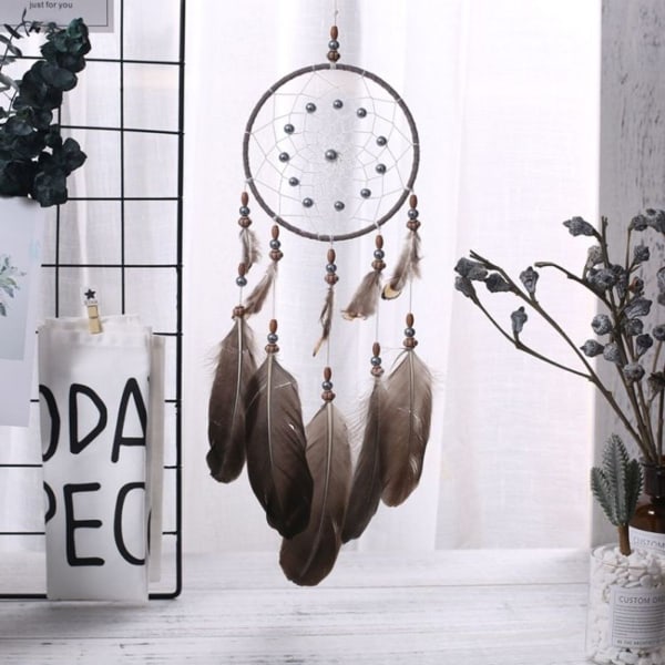 Creative Mini Retro Hand Woven Craft Dream Catcher for Home Car Wall Decoration