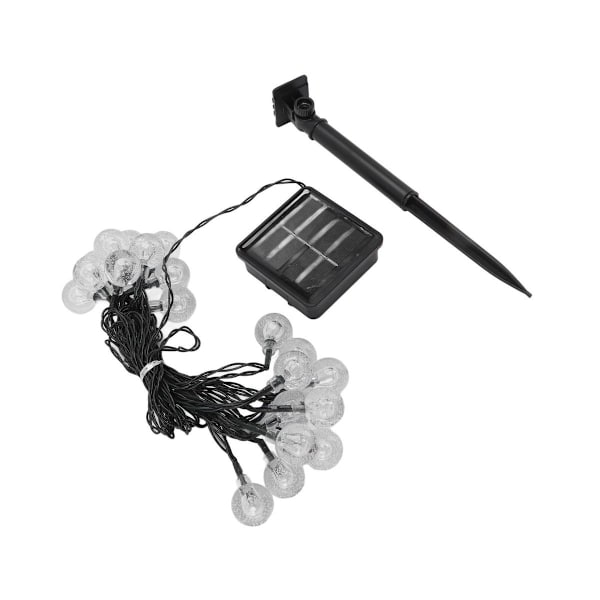 Solcellelysslynge 20 LED IP65 Vanntett 2 Moduser Dekorative KLB