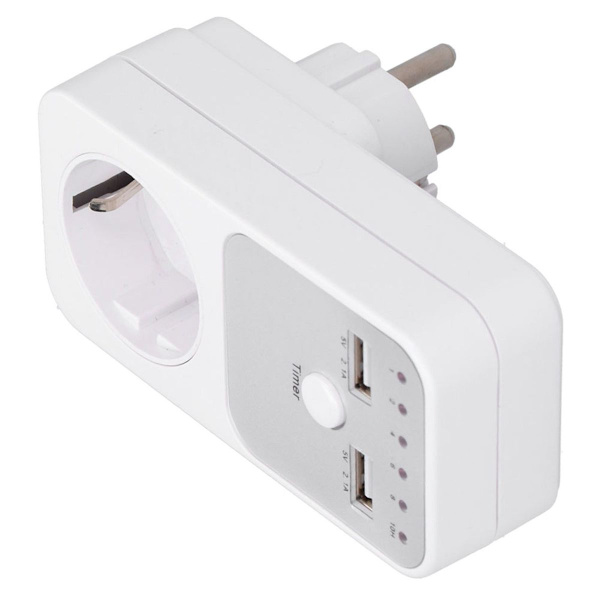 180 260V USB Smart Digital Nedtællingstimer-stik til KLB