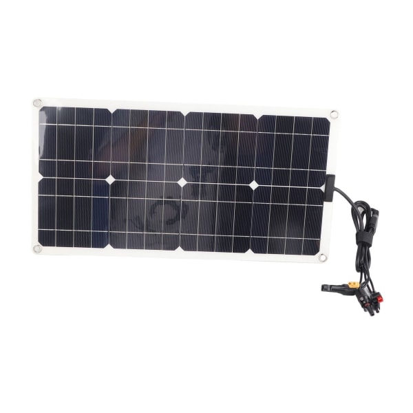Solcellepanel, vanntett batterilader, XT60 DC ladeplate KLB