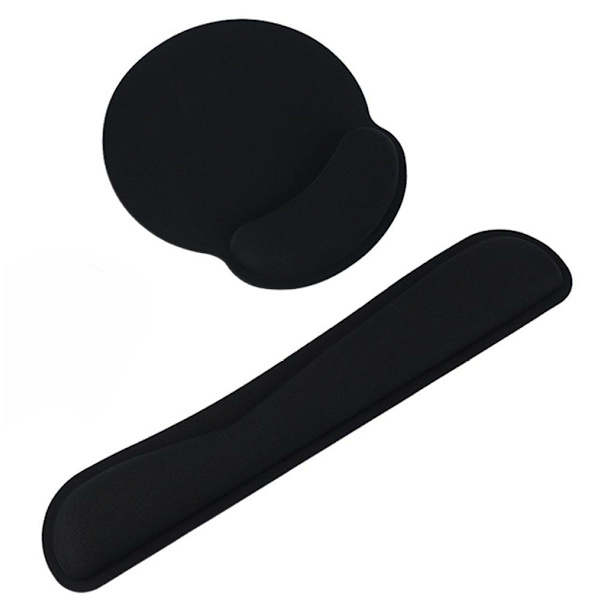 Musmatta och handledsstöd för tangentbord, ergonomiskt handledsstöd,