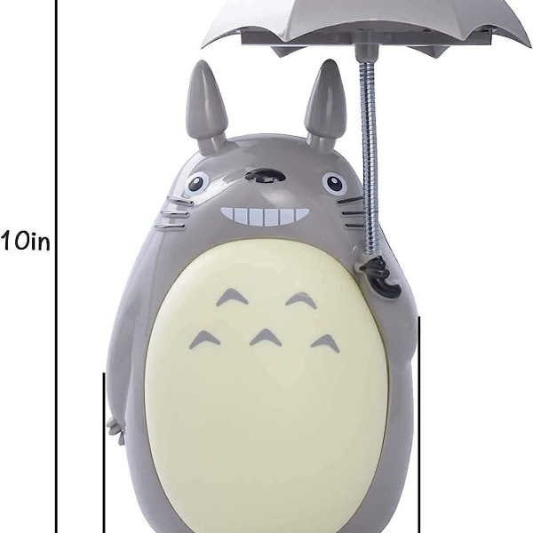 Vegglamper Totoro LED nattlys for barn USB oppladbar leselampe KLB