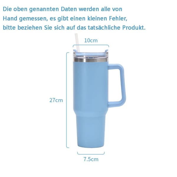 Sød julekaffekrus, dobbeltvæggede isolerede glas, ideelle gaver KLB