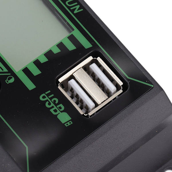 Automatisk identifikation af solcelleladeregulator med to USB-porte KLB