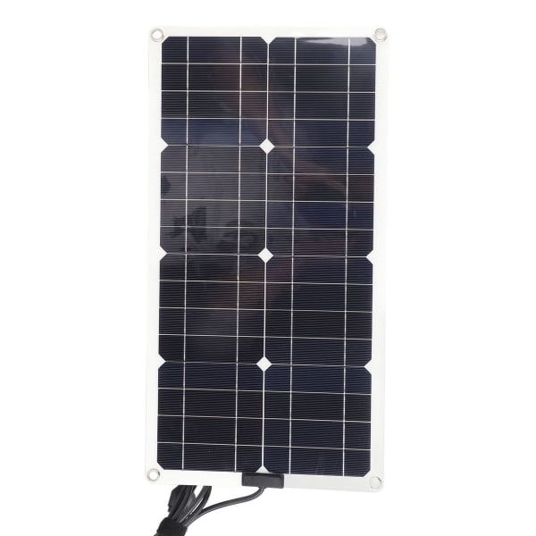 Solcellepanel, vanntett batterilader, XT60 DC ladeplate KLB