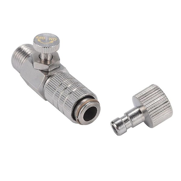 Airbrush hurtigkobling adapter med plugg KLB