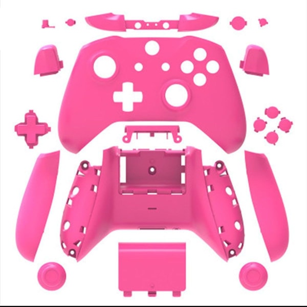 Komplette beskyttende husreservedeler for Xbox One Wireless Pink KLB