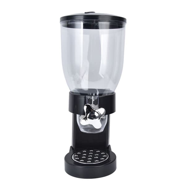 17.5 ounce gennemsigtig kornbeholder til sikker opbevaring af ris KLB