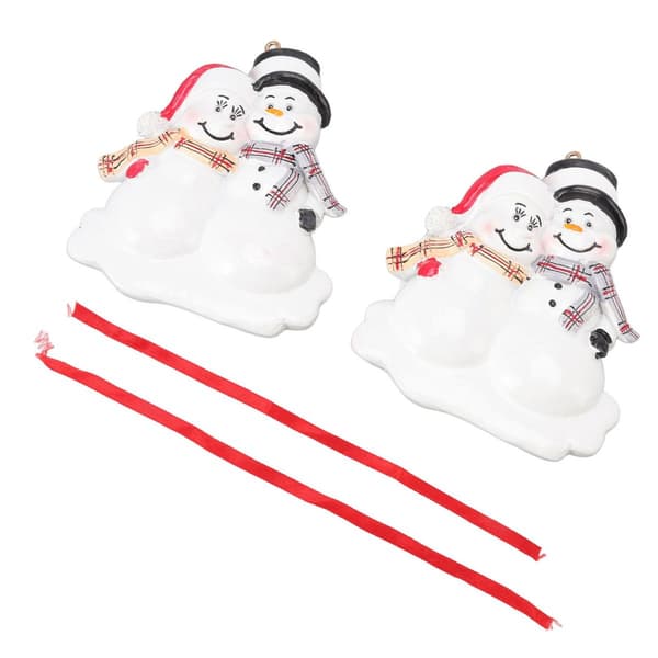 2 st julgran snögubbe hänge snögubbe formad hand KLB