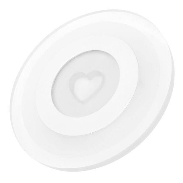 LED væglampe rund form hjertemønster soveværelse stue KLB
