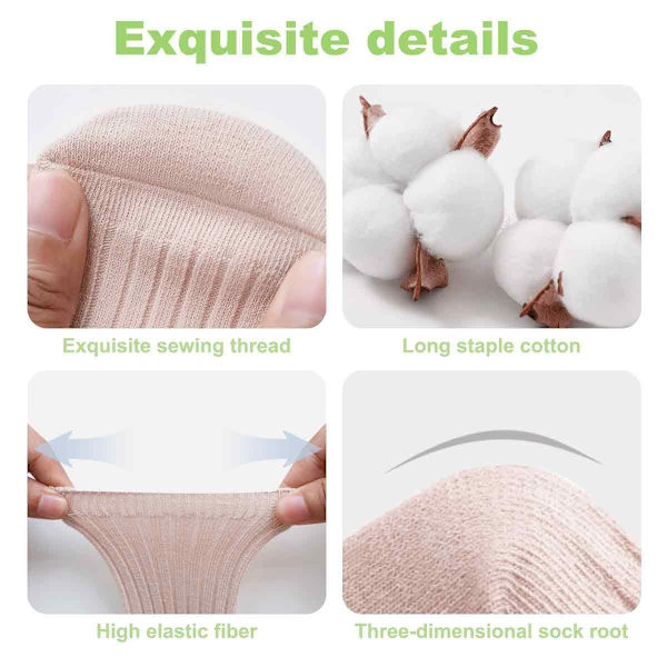 Ett set gröna och orangea höststrumpor för bebisar, andningsbara, XL KLB