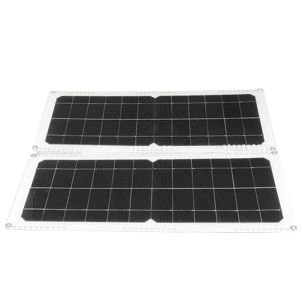 20W 12V bærbar solcellepanel med foldbart enkelt krystal lader KLB