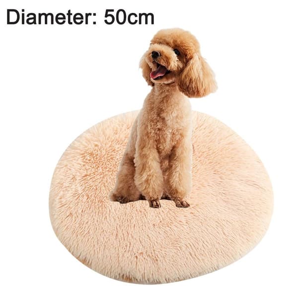 Hunder seng hundematte rund hundekatt matte m KLB