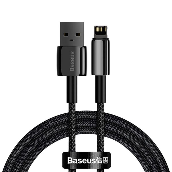 Baseus-pikalatauskaapeli (USB Type C - 1 m - musta)
