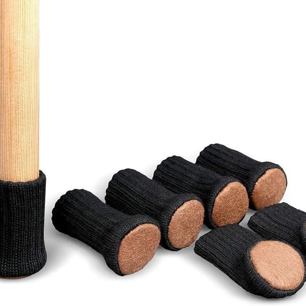 Stolsbensstrumpor Möbelstrumpor 24-pack Golvskydd Halkfria