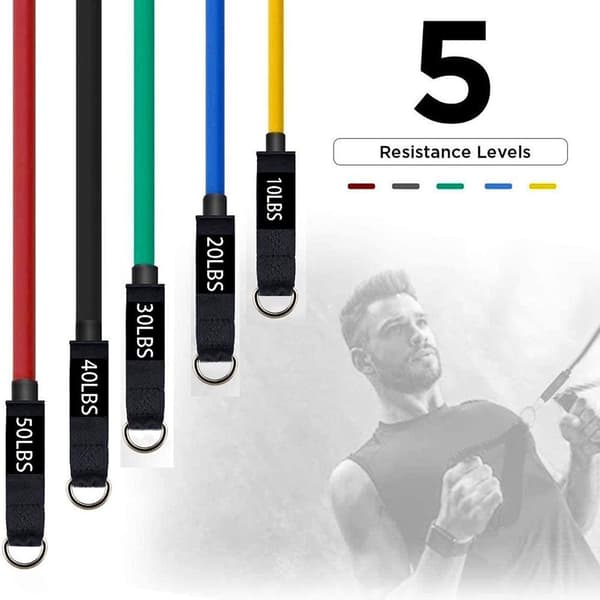 Motståndband Set, 16 stycken Stapelbara