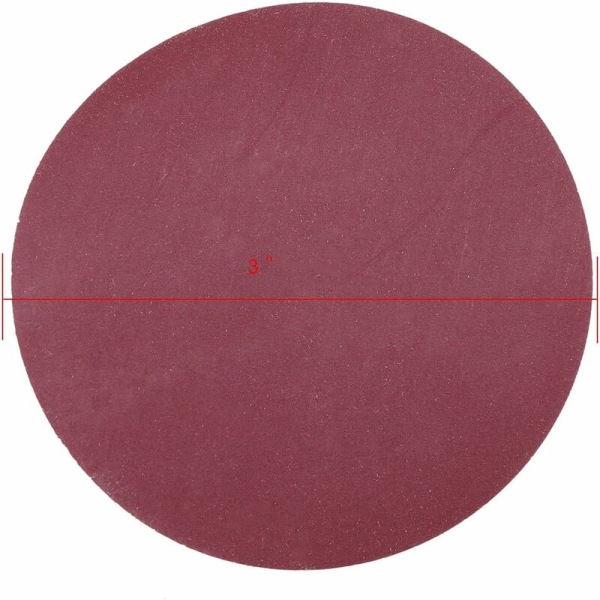 3\" Sanding Disc Sheets - Looped Hook and Loop Orbital Sander Pads, P1000 Grit KLB