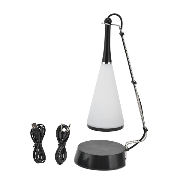 Högtalarbordslampa Trådlös Touch Control Dimbar USB KLB
