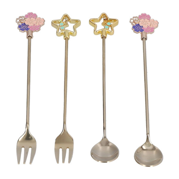 Japansk 304 rustfrit stål sakura-formet suppeske KLB