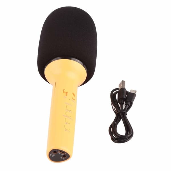 Bluetooth karaoke mikrofon, multifunktionel bærbar håndholdt KLB