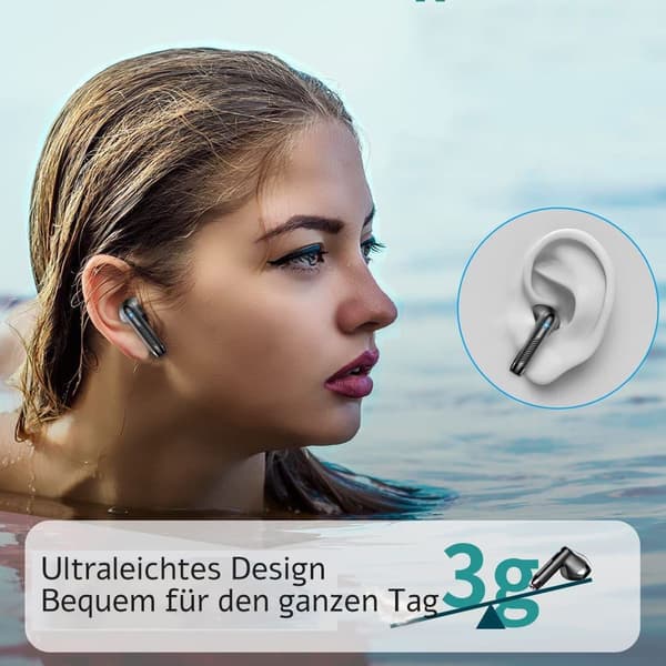 Bluetooth 5.3 -kuulokkeet nappikuulokkeet langattomat Bluetooth KLB