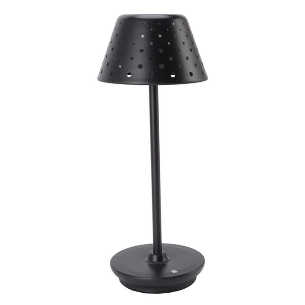 Trådlös retro LED-bordslampa, steglöst dimbar, för sovrum KLB