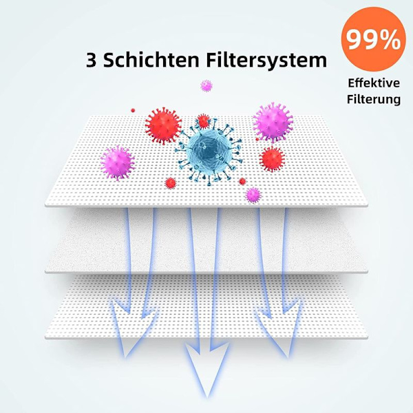 8-pack dammsugarpåsar tillbehör för Ecovacs Deebot N8 + / N8 Pro + / OZMO