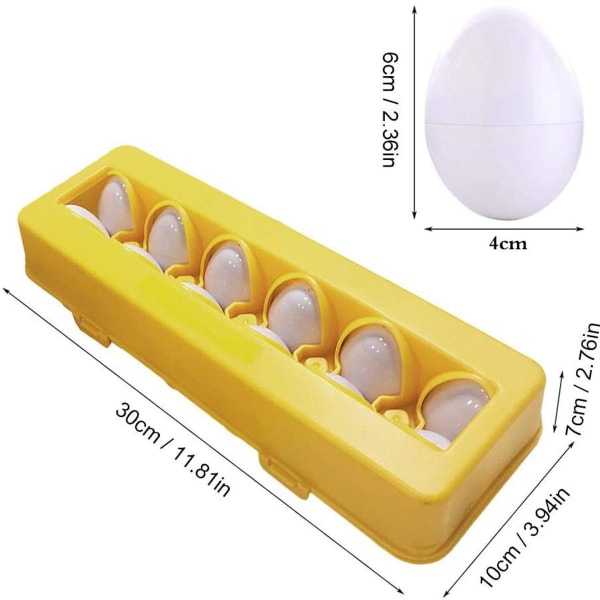 Decdeal Toddlers Egg Shapes Sortering Game Educational Toy Safety and KLB