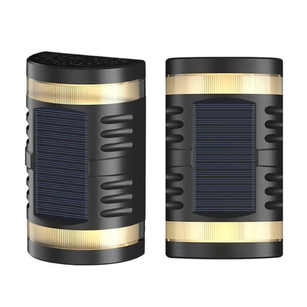 HP-2106 80LM 2 LED ulkoseinävalaisin automaattisella valosensorilla, Garden-L