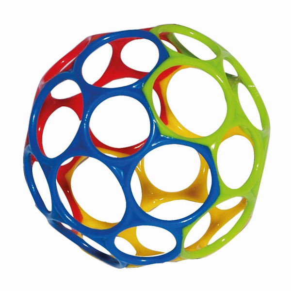 Oball, 10 cm, assorterede farver KLB