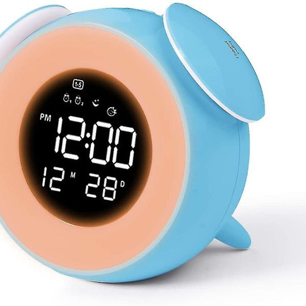 Digital väckarklocka - Skrivbordslampa, Snooze-touchkontroll, USB-laddningsport