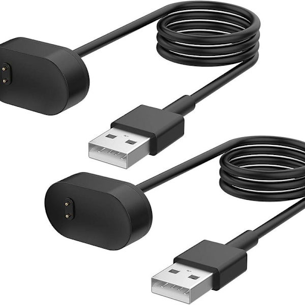 2-pack] Laddningskabel för Fitbit Inspire HR, för Fitbit Inspire och för