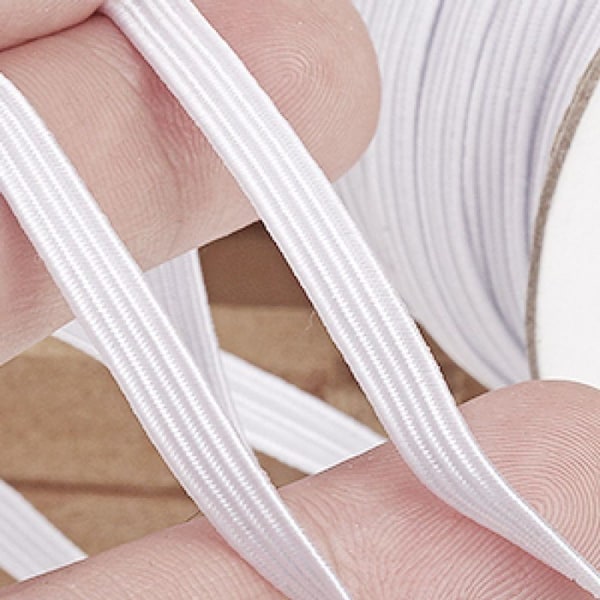 Elastisk linje Elastisk gummiband sladd stretch flätad hantverk elastiskt rep