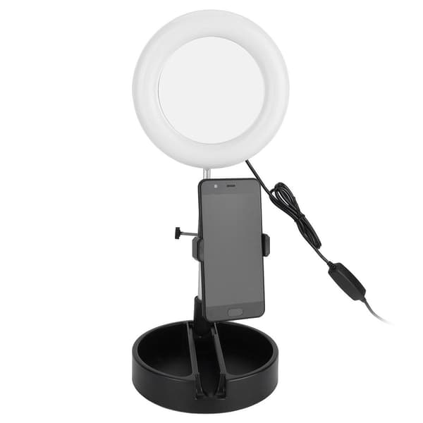 Foldbar USB LED-ringlys for Live Fill Light, 6,3 tommer KLB