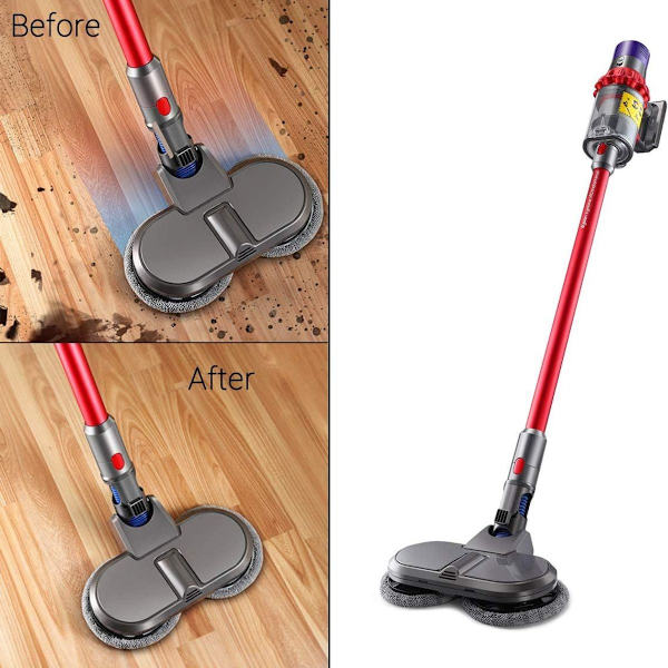 Elektrisk moppehoved til Dyson V11 V10 V8 V7 støvsuger,