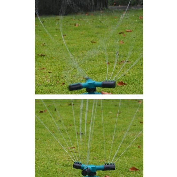 360° automaattinen nurmikon kastelu nurmikon sprinkler puutarhan sprinkler sprinkler