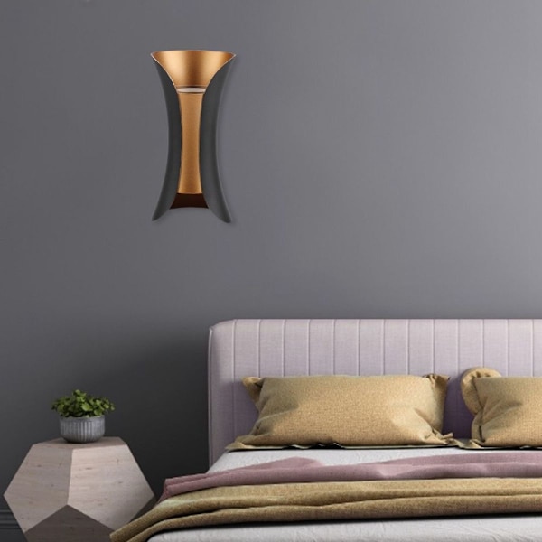 AC85-265V Moderne LED-vegglampe, Vanntett vegglampe for KLB