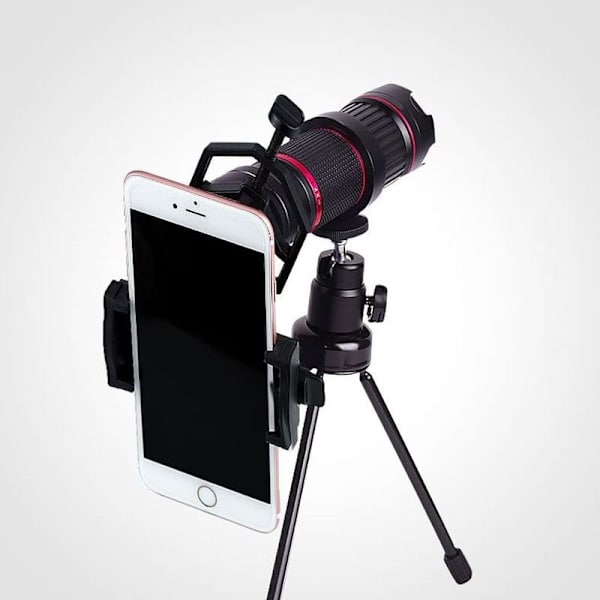 Universal telefon/smartphone-adapter og holder til kamera kikkert