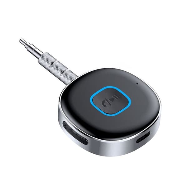 AUX Bluetooth-adapter for bil, trådløs bil Bluetooth 5.0-mottaker for