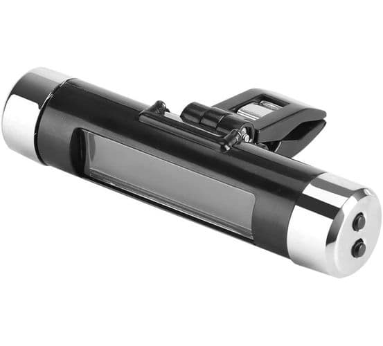 Bil LCD digital klips termometer klokke digital LED bilklokke termometer