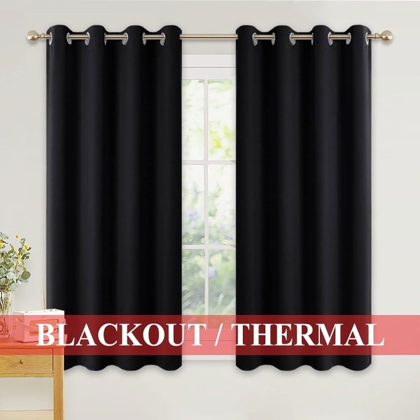 Pitch black solid termisk isolert grommet blackout