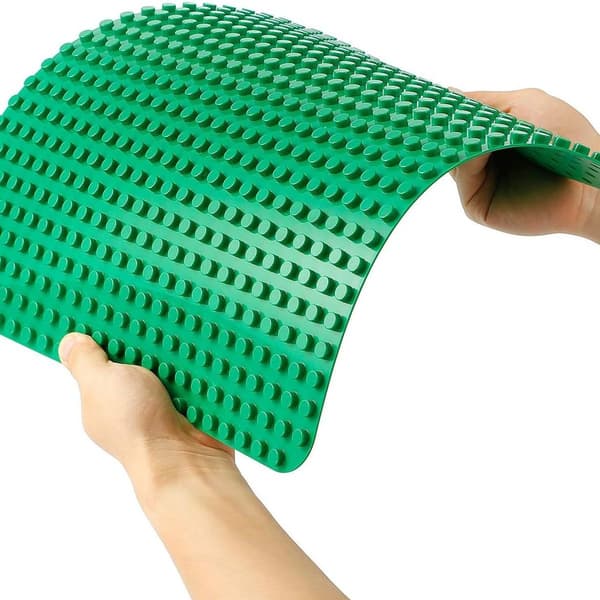 38x38 baseplate - 2 store baseplates er kompatible med alle KLB