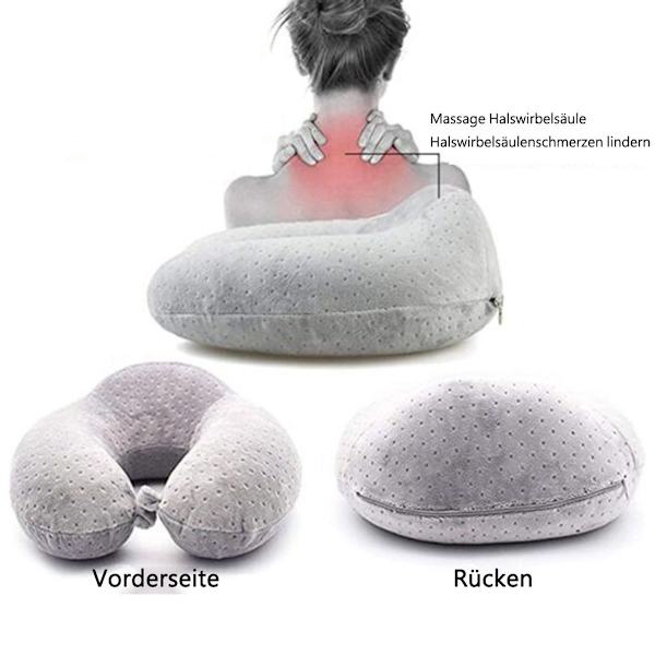 Bärbar Resepudde - Perfekt Nackstöd Kudde Lyxig Kompakt & Lätt